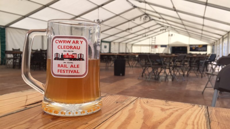 Rail Ale Festival Marquee North Wales